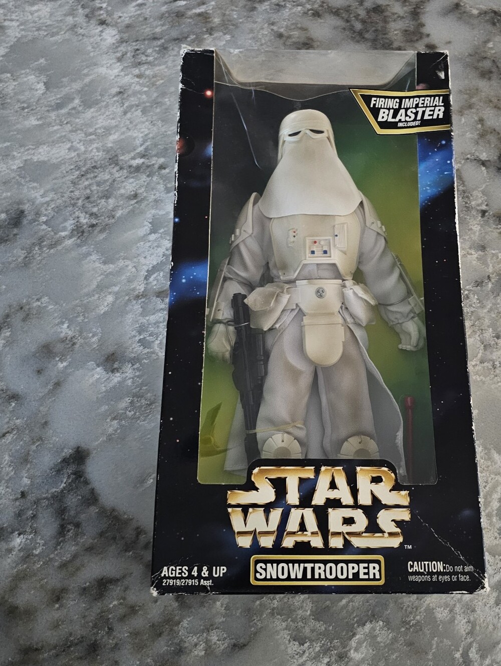 Star Wars 12" Snowtrooper Figure 1997 Kenner Action Collection New W/ Box Wear